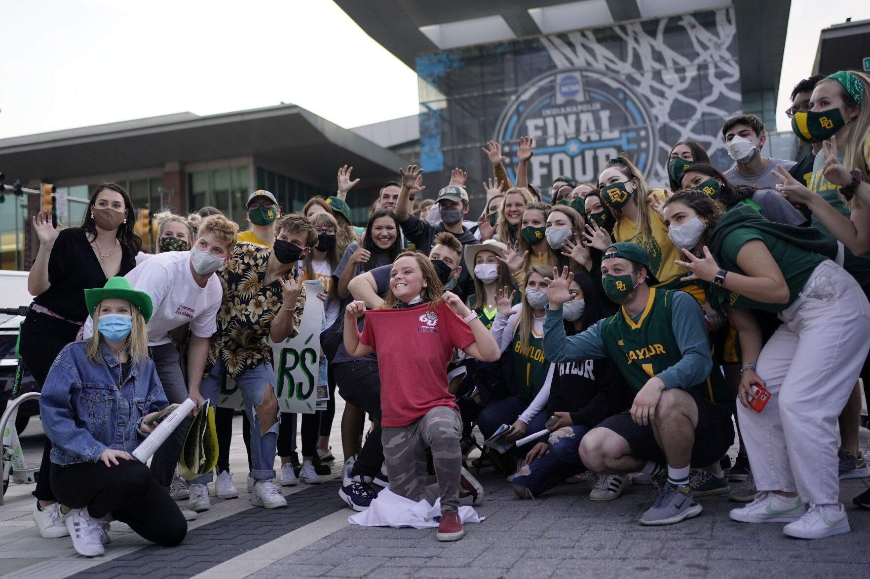 NCAA Baylor Gonzaga Basketball